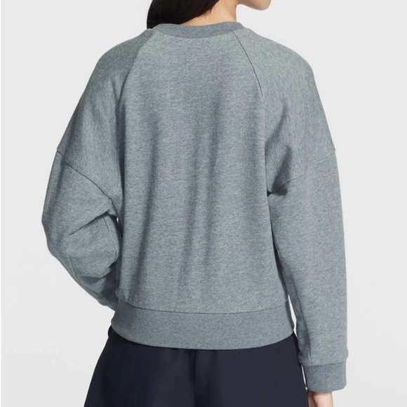 3.1 Phillip Lim Embroidered Poodle Cropped Sweatshirt - Picture 2 of 14